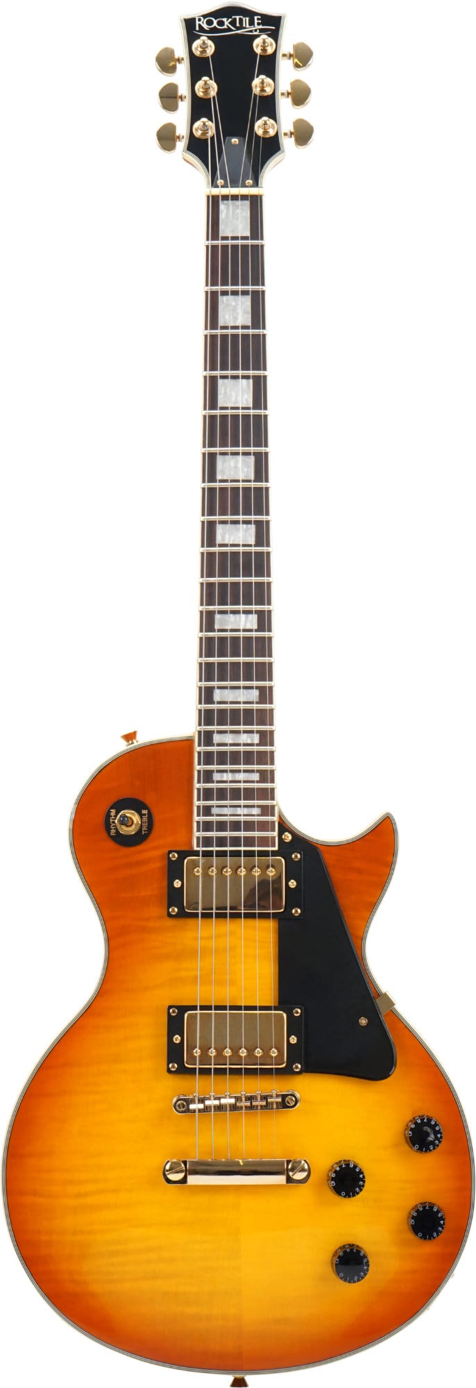 Rocktile Pro L-200OHB E-Gitarre Orange Honey Burst Abbildung 2