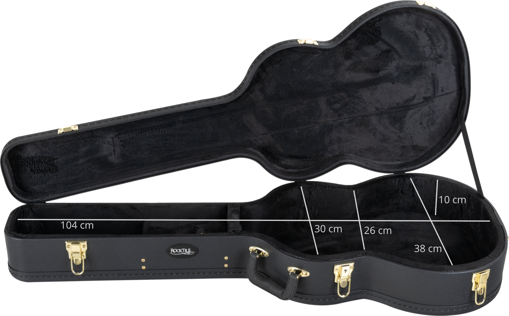 Rocktile Koffer für Klassik-Gitarre Abbildung 5