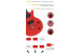 Rocktile Banger's Pack Single Cut E-Gitarren Set, 7-teilig Red Abbildung 5