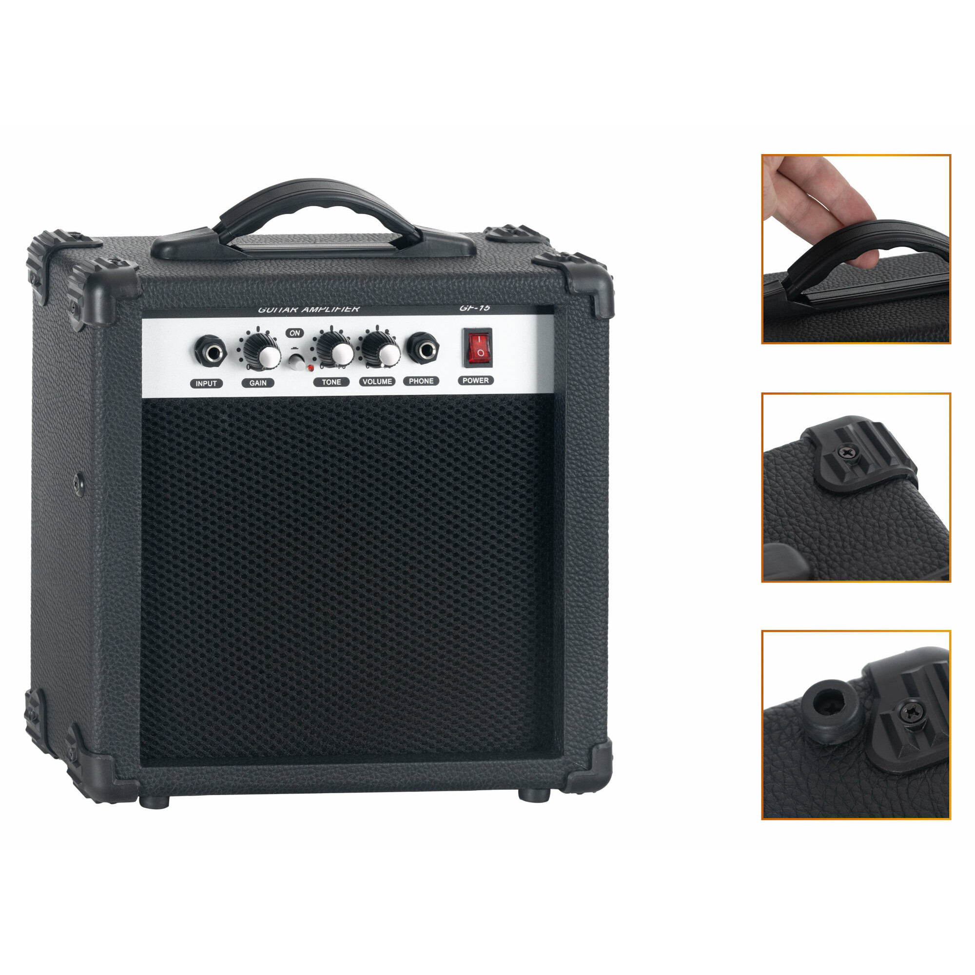 Rocktile Banger's Pack E-Gitarren Set, 8-teilig Sunburst Abbildung 6