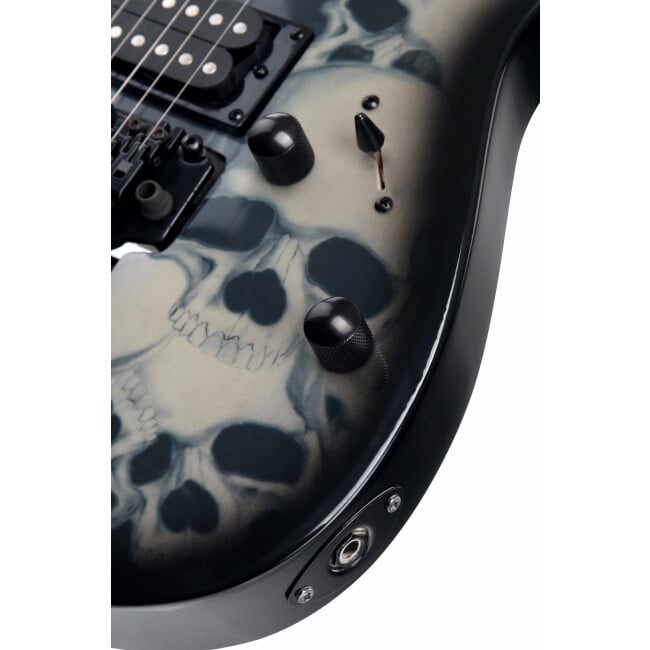 Rocktile Pro JK150-BSK E-Gitarre Skull Abbildung 7