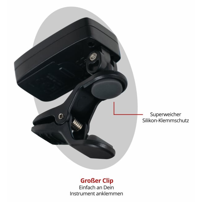 Rocktile 5-3C Three Color Clip-Tuner Abbildung 7