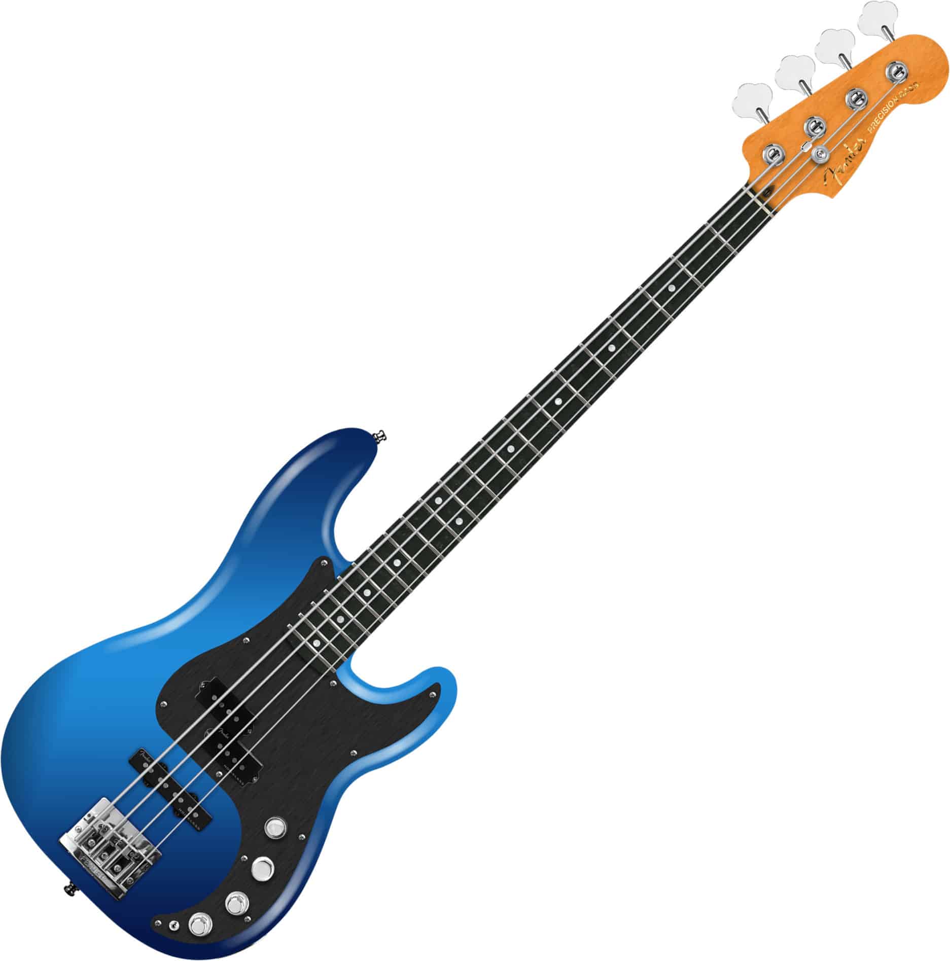 Fender American Ultra II Precision Bass Noble Blue