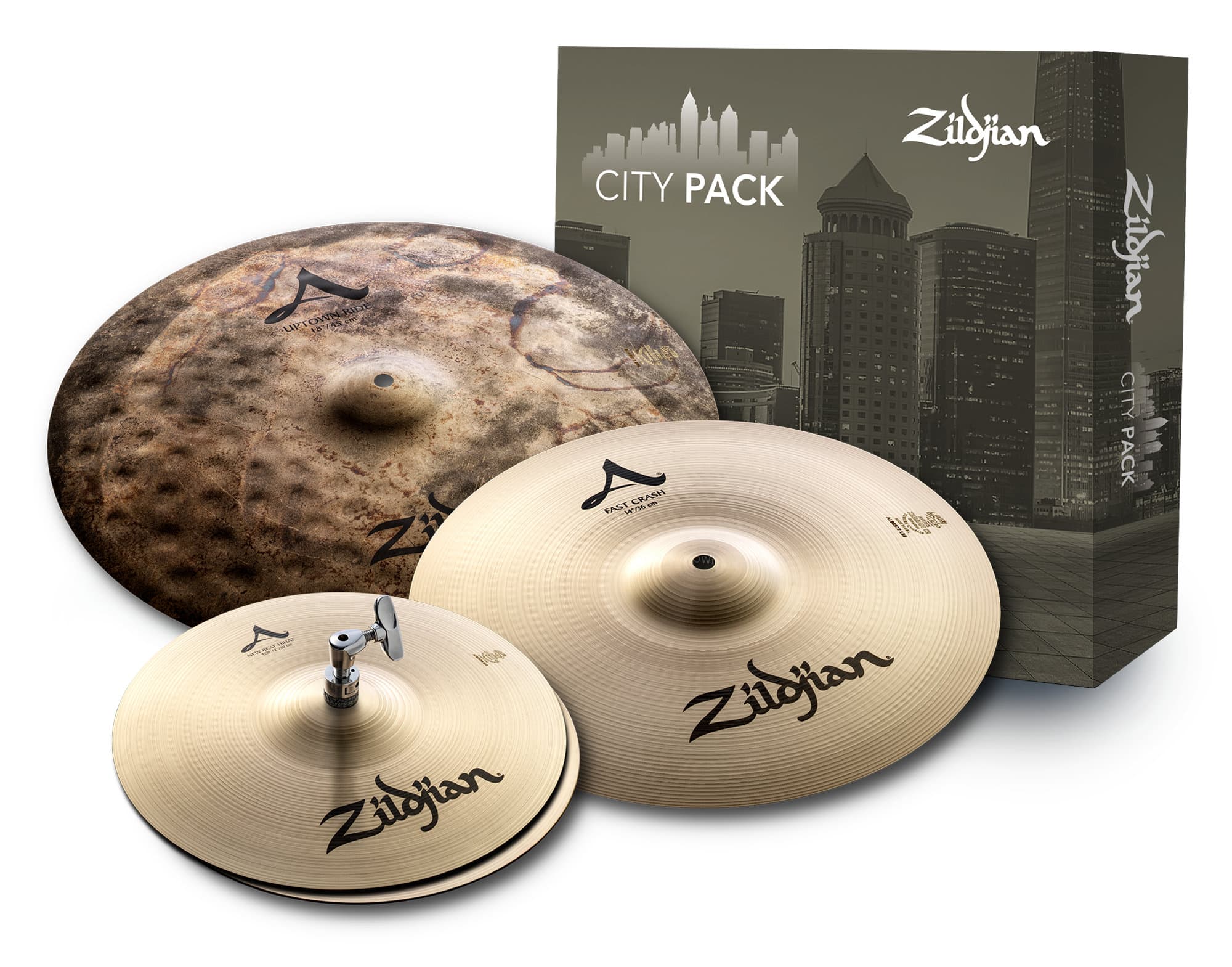 Zildjian ACITYP248 A Zildjian City Cymbal Pack