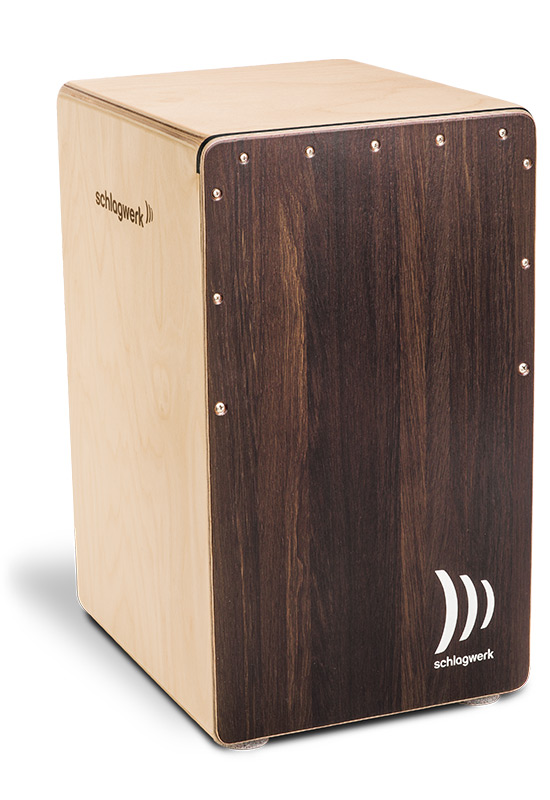 Schlagwerk CP408 ST Cajon 2inOne Dark Oak Soft Touch  - 1A Showroom Modell (Zustand: wie neu, in OVP)