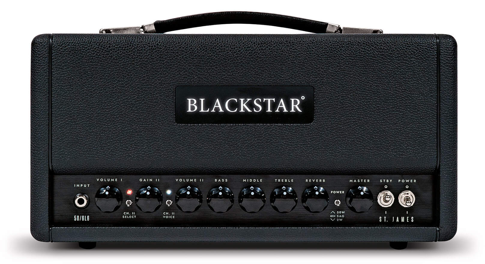 Blackstar St. James 50 6L6 H Topteil Black  - Retoure (Zustand: sehr gut)