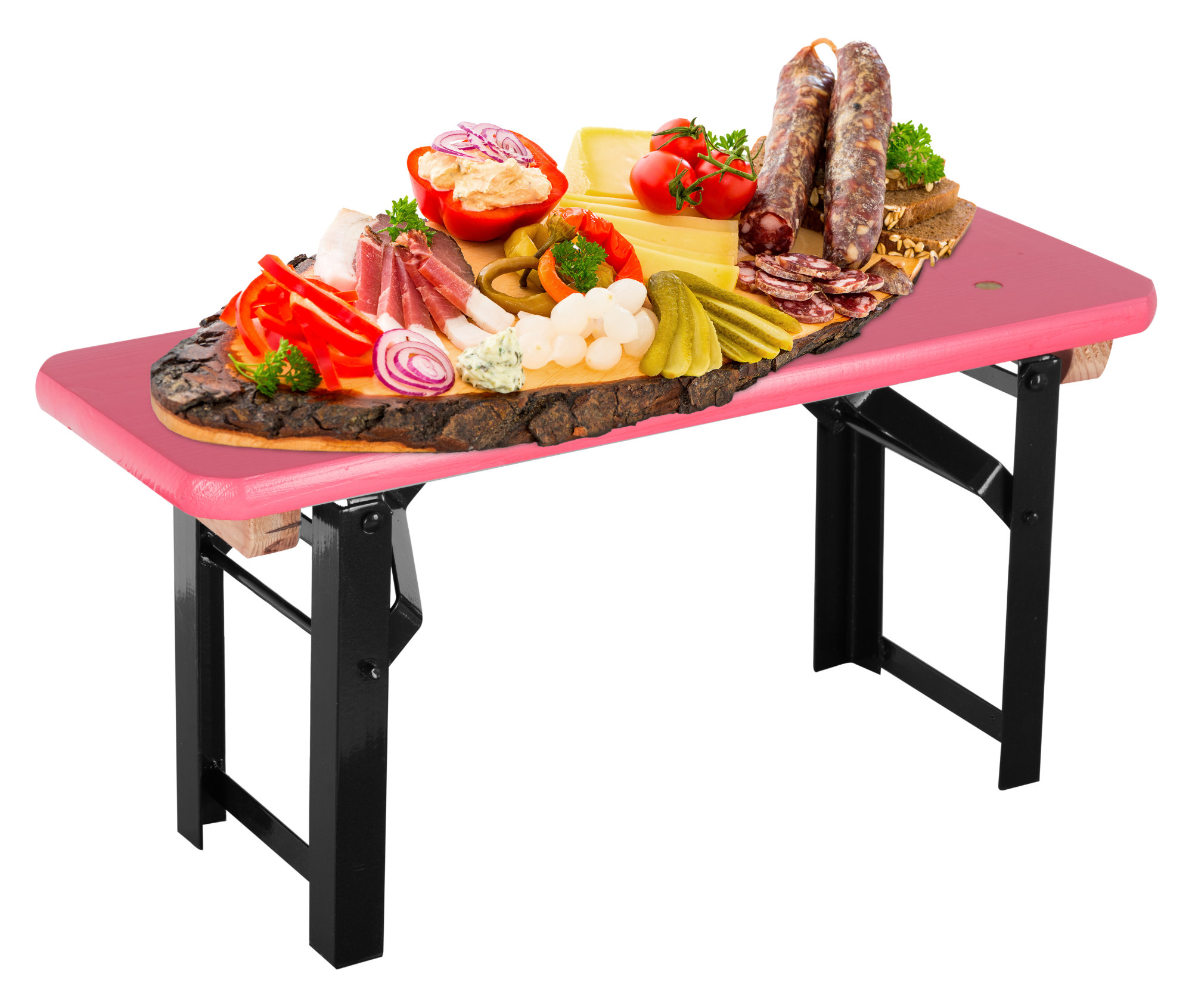 Stagecaptain BB-55 PI Hirschgarten Bierzeltbankerl Pink