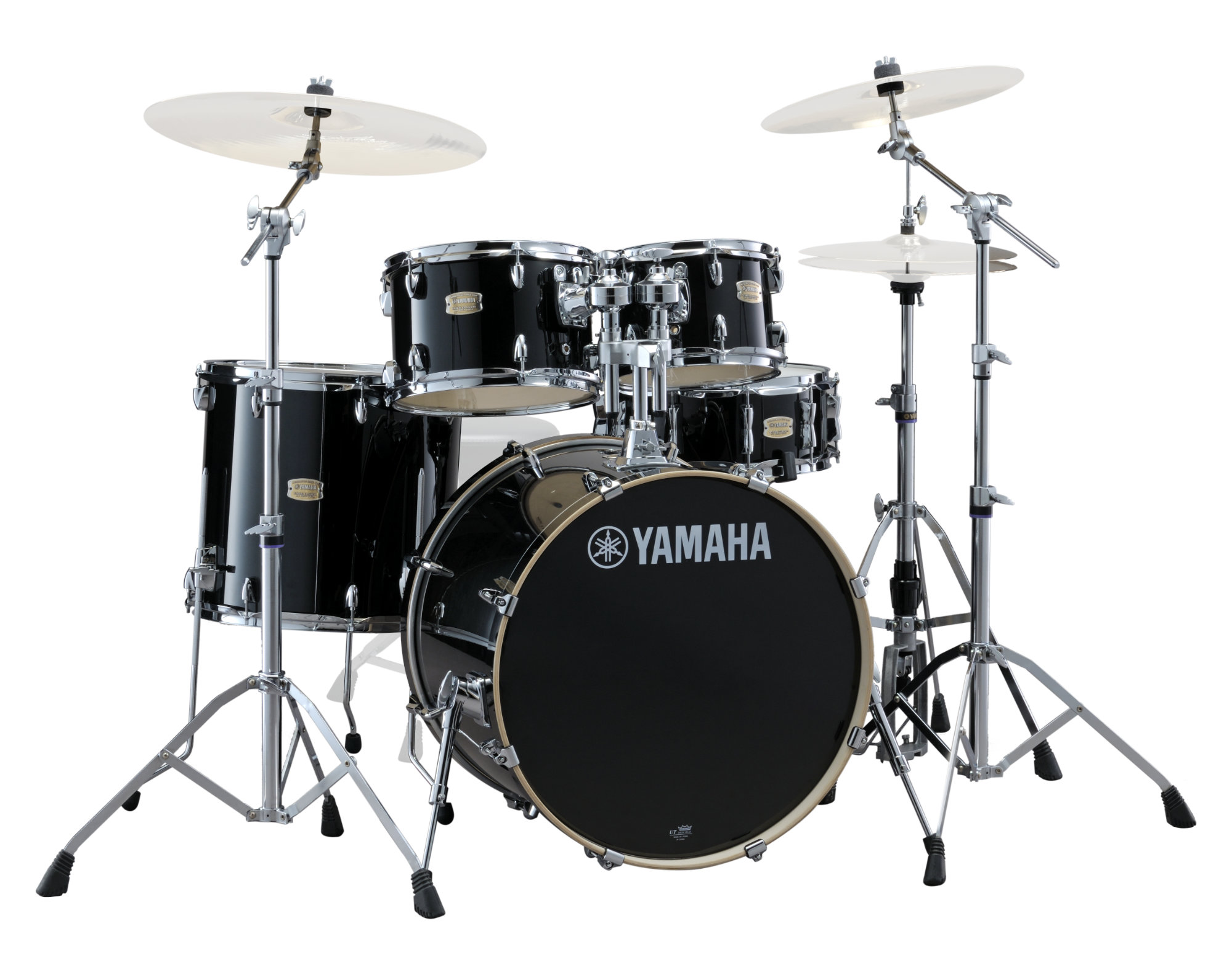 Yamaha Stage Custom Birch Shellset 20" Raven Black  - 1A Showroom Modell (Zustand: wie neu, in OVP)