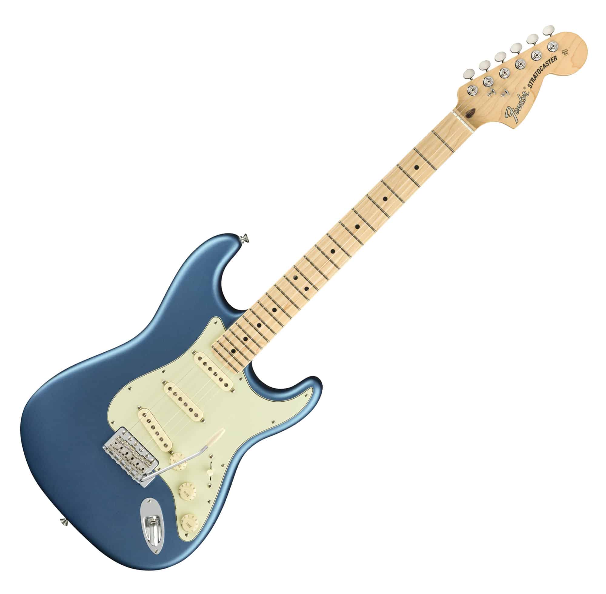 Fender American Performer Stratocaster MN  Satin Lake Placid Blue  - Retoure (Zustand: gut)