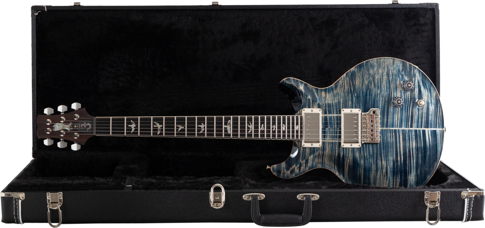 PRS Santana Retro Faded Whale Blue 10 Top