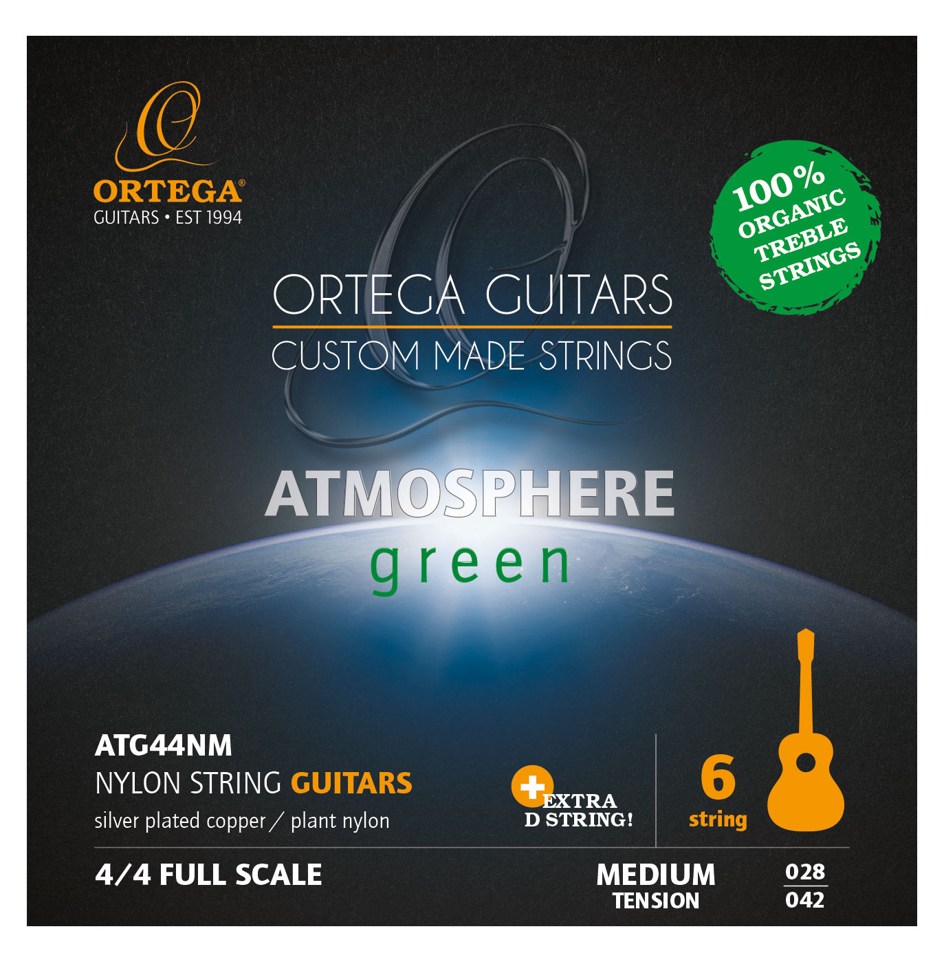 Ortega ATG44-NM Medium Tension