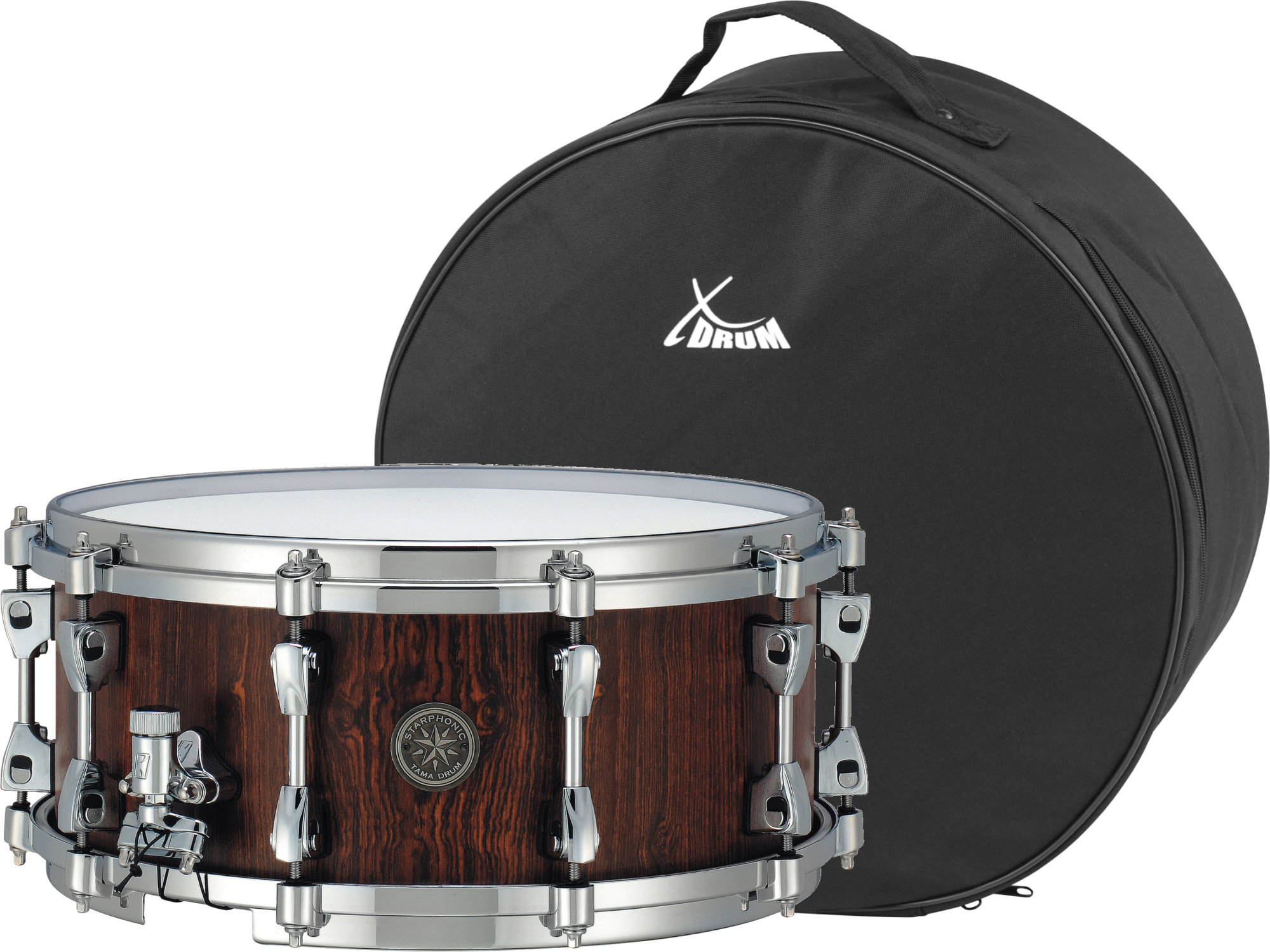 Tama Starphonic 14"x 6" Snaredrum Stahl + shops Tasche