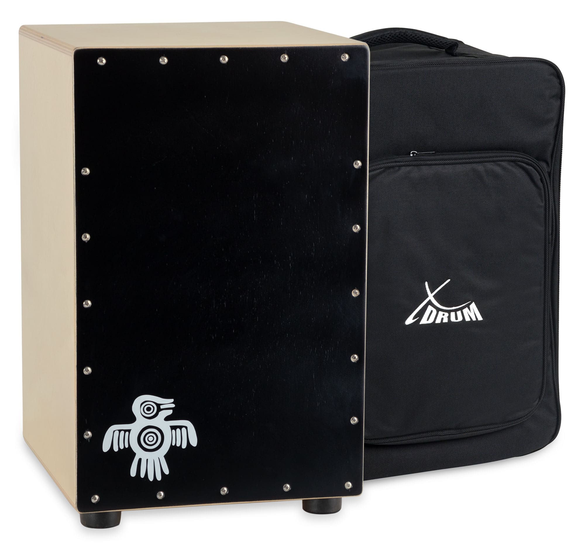 XDrum Cajon Peruana Black Wood  - Retoure (Zustand: sehr gut)