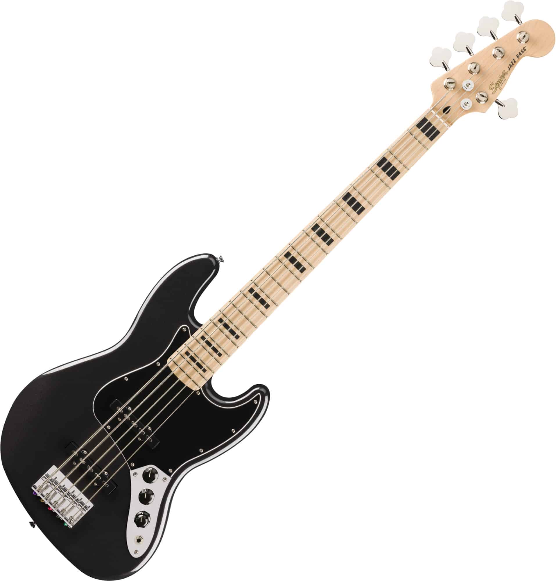 Squier Affinity Series Active Jazz Bass V Black Metallic