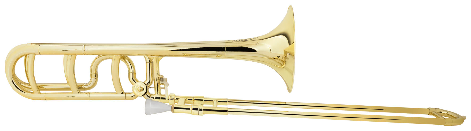 Classic Cantabile MardiBrass Kunststoff Bb/F-Quartposaune gold  - Retoure (Zustand: sehr gut)