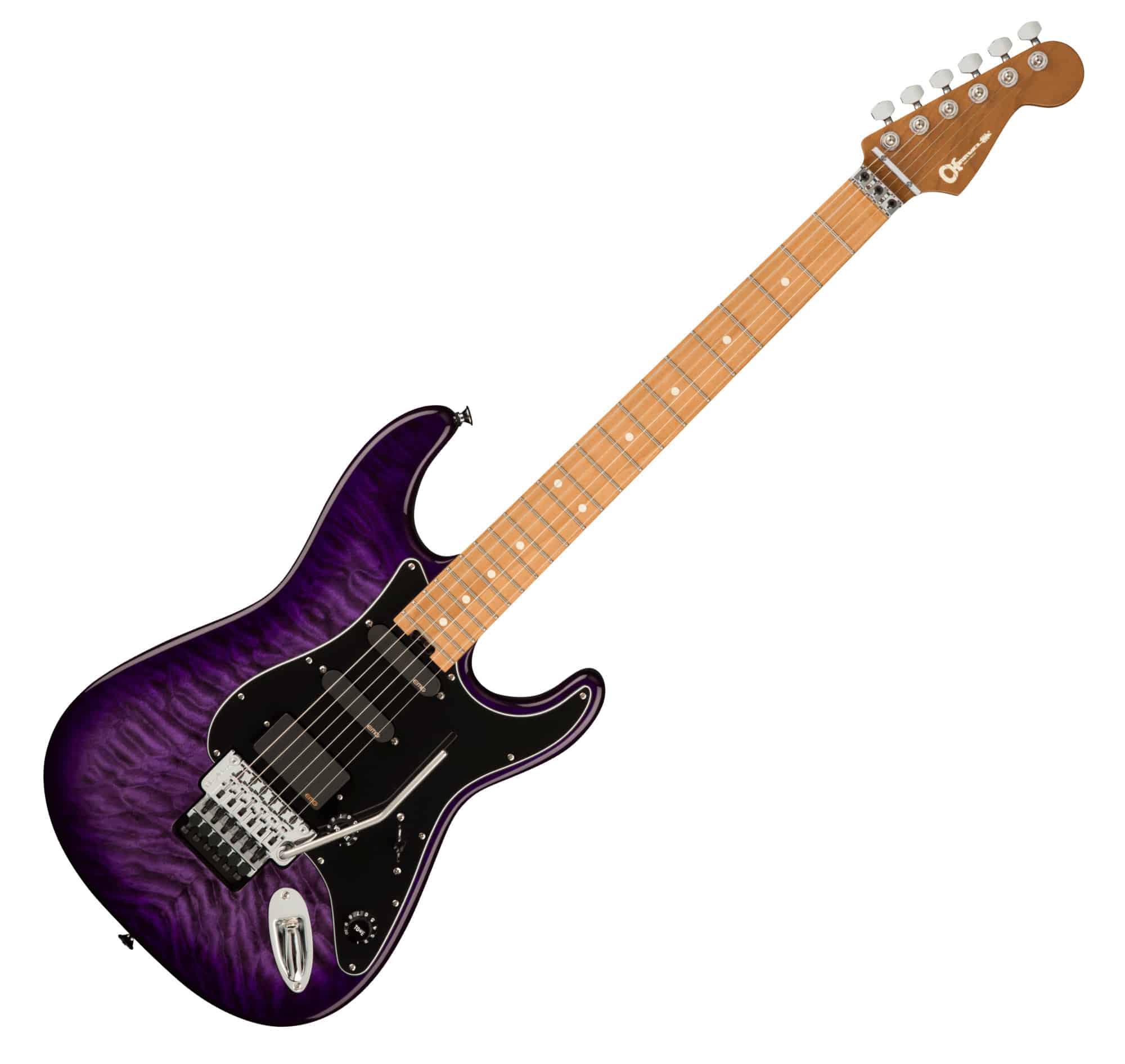 Charvel Marco Sfogli So-Cal St1 HSS FR Transparent Purple Burst