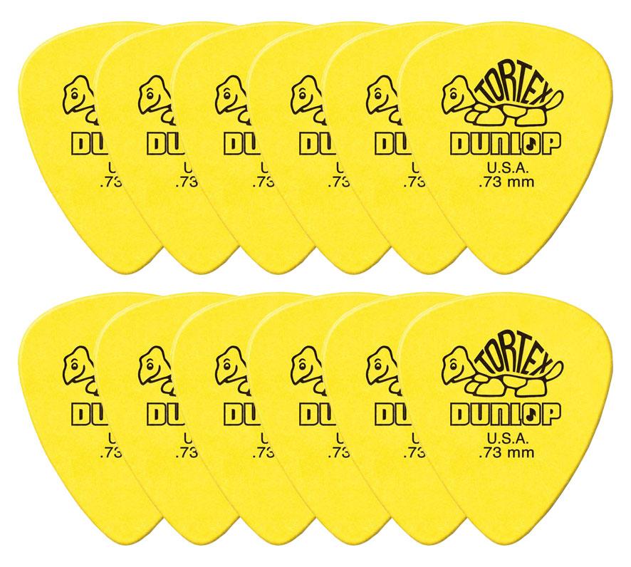 Dunlop Tortex Standard Picks 0,73 mm 12er Player's Pack