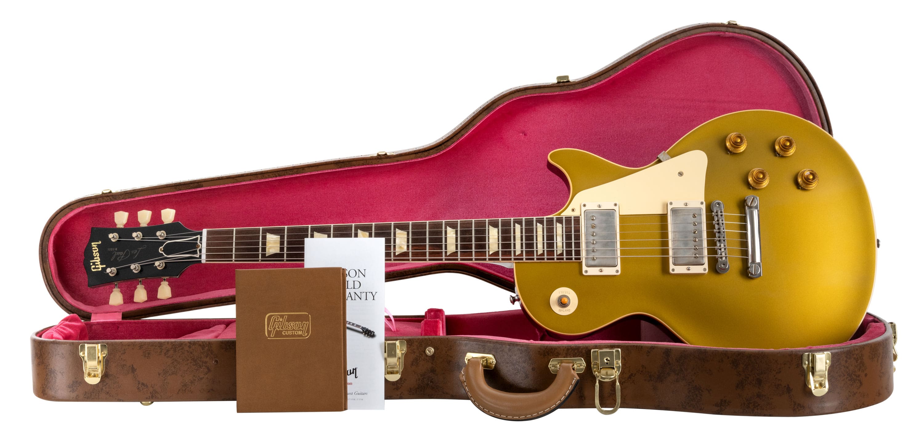 Gibson 1957 Les Paul Goldtop Reissue Double Gold with Dark Back  - Retoure (Zustand: sehr gut)