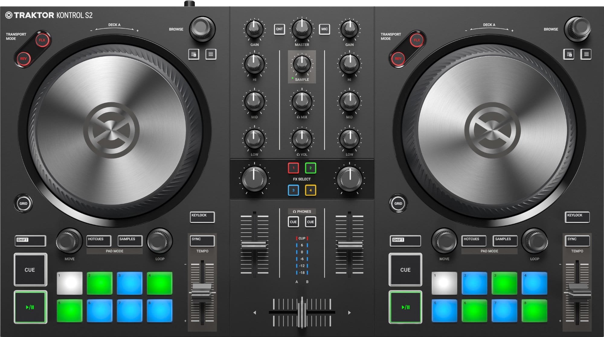 Native Instruments TRAKTOR KONTROL S2 MK3  - Retoure (Zustand: sehr gut)