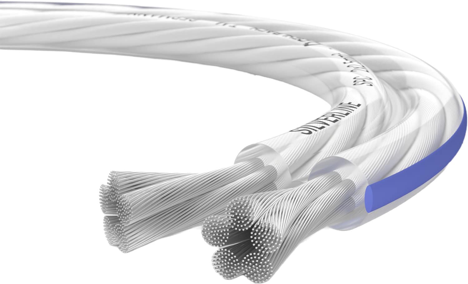 Oehlbach Silverline SP-25 Versilbertes Lautsprecherkabel 4m