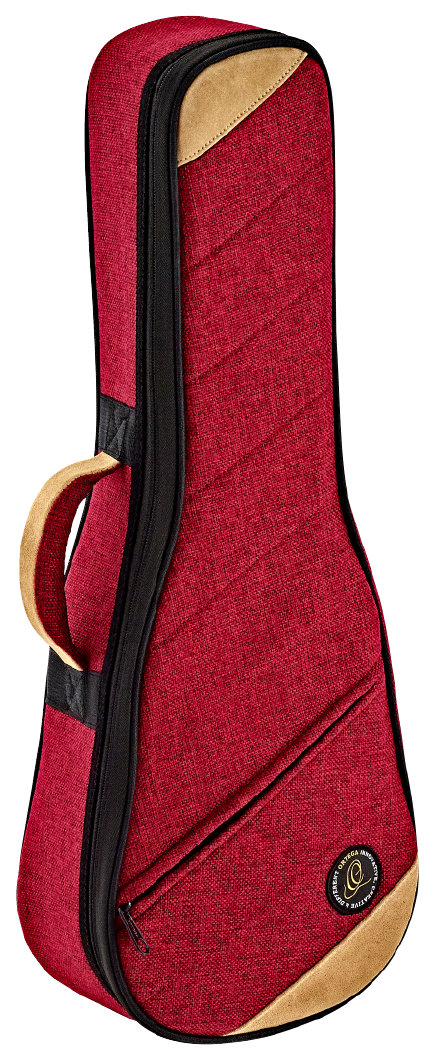 Ortega Softcase für Konzert Ukulele Bordeaux Wine