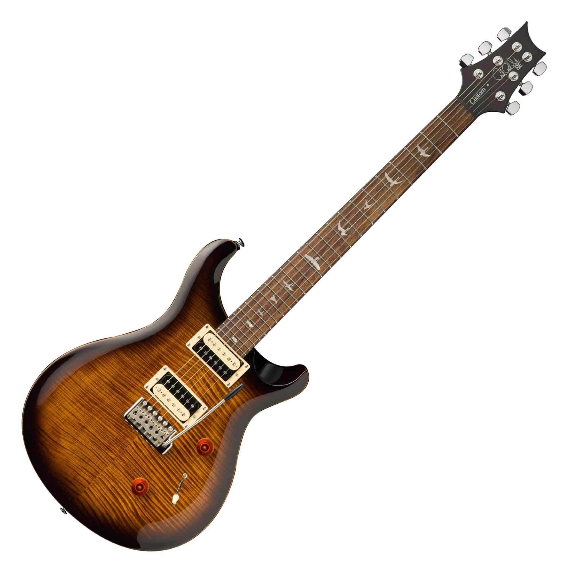 PRS SE Custom 24 Black Gold Burst  - Retoure (Zustand: sehr gut)