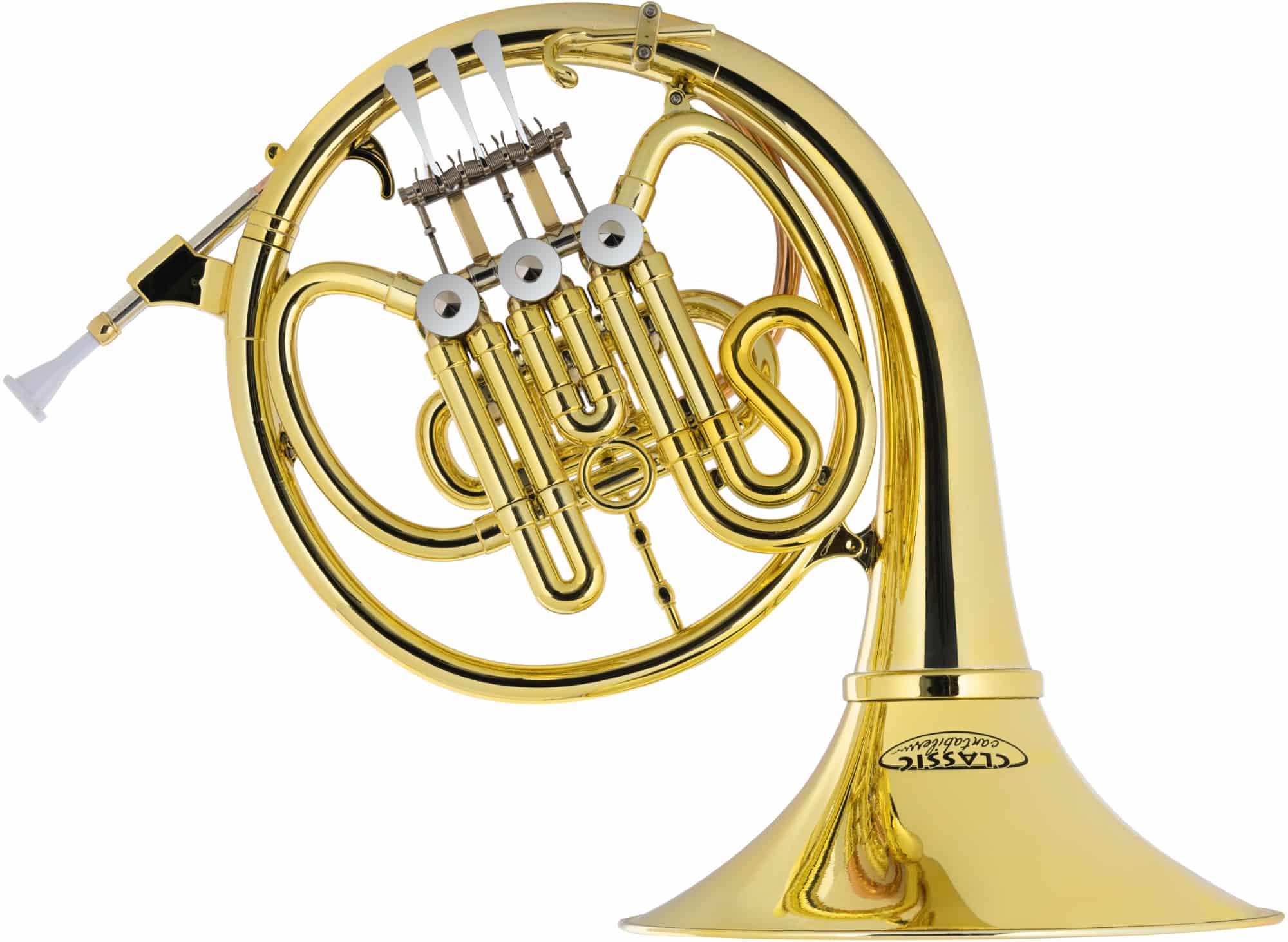 Classic Cantabile WH-30GD MardiBrass Kunststoff Bb-Waldhorn Gold