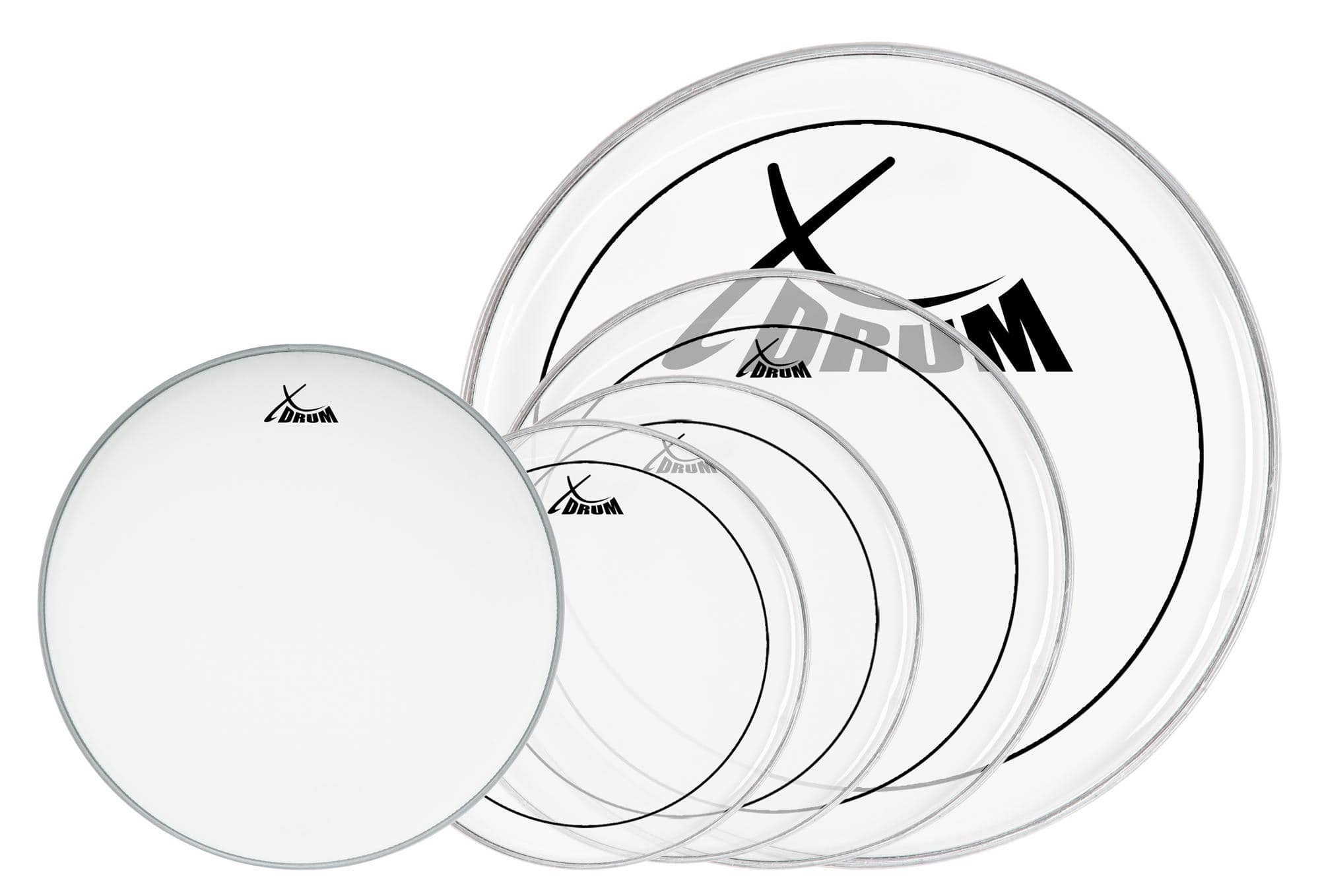 XDrum Oil Hydraulic Drumfell SET 12" 13" 16" 22" + 14"