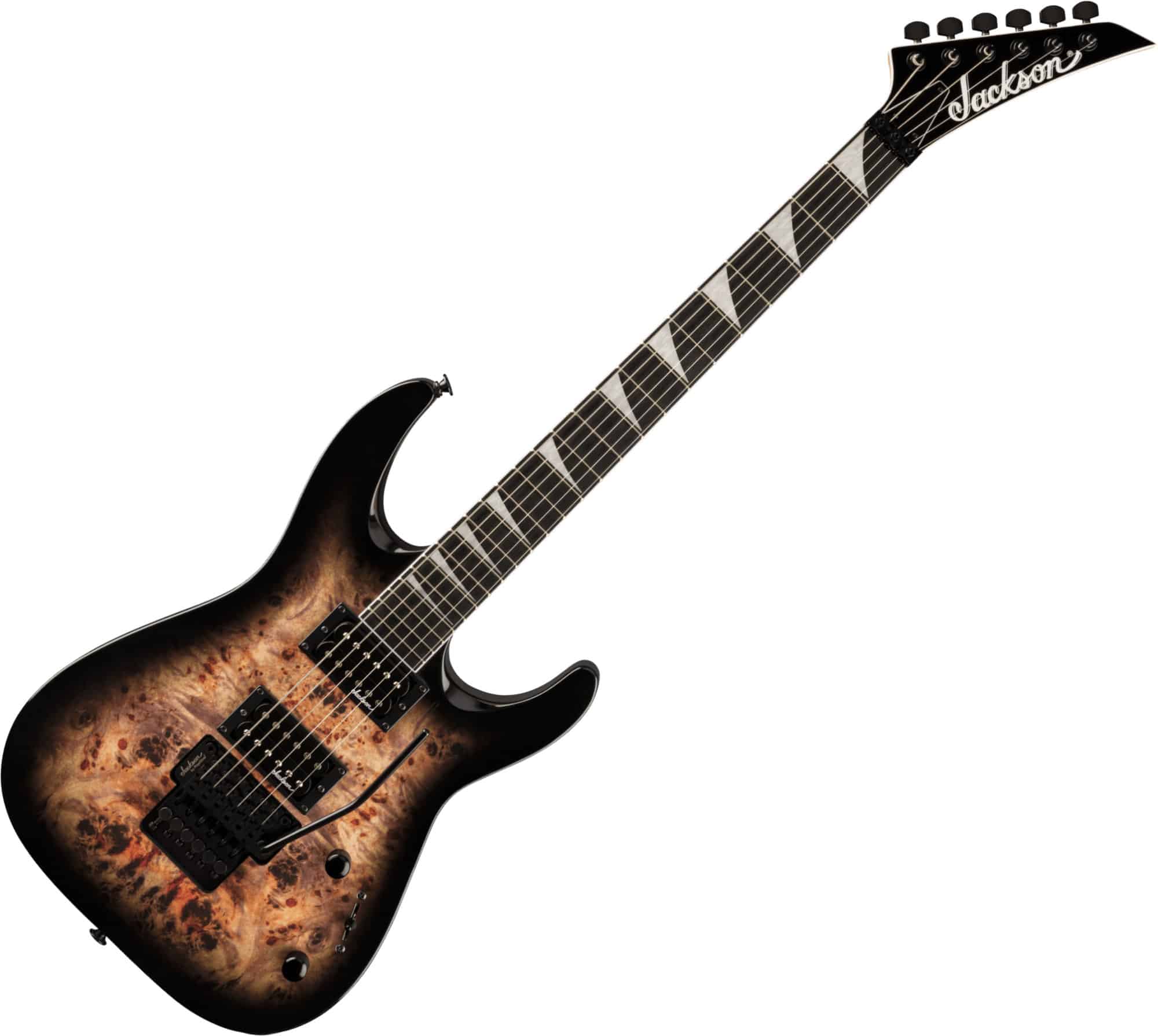 Jackson JS Series Dinky JS32 DKAP Transparent Black Burst