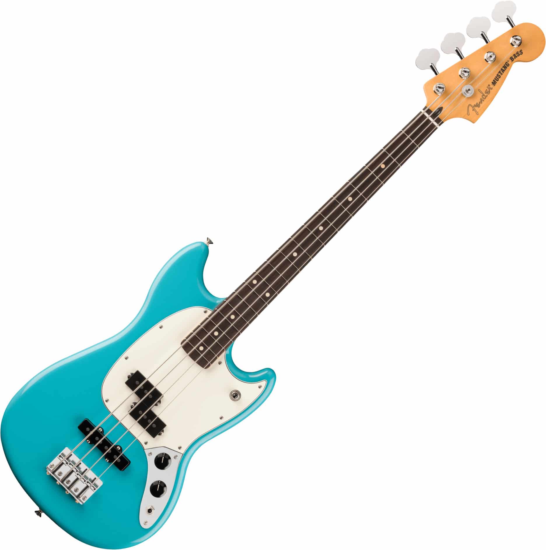 Fender Player II Mustang Bass PJ RW Aquatone Blue