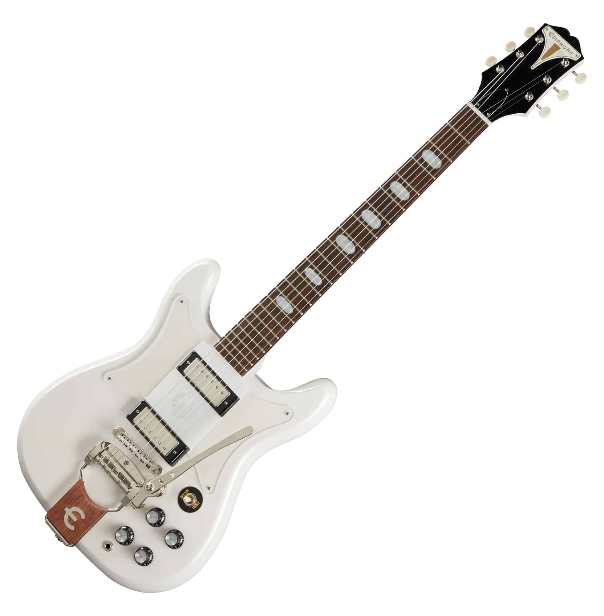 Epiphone Crestwood Custom Polaris White  - 1A Showroom Modell (Zustand: wie neu, in OVP)