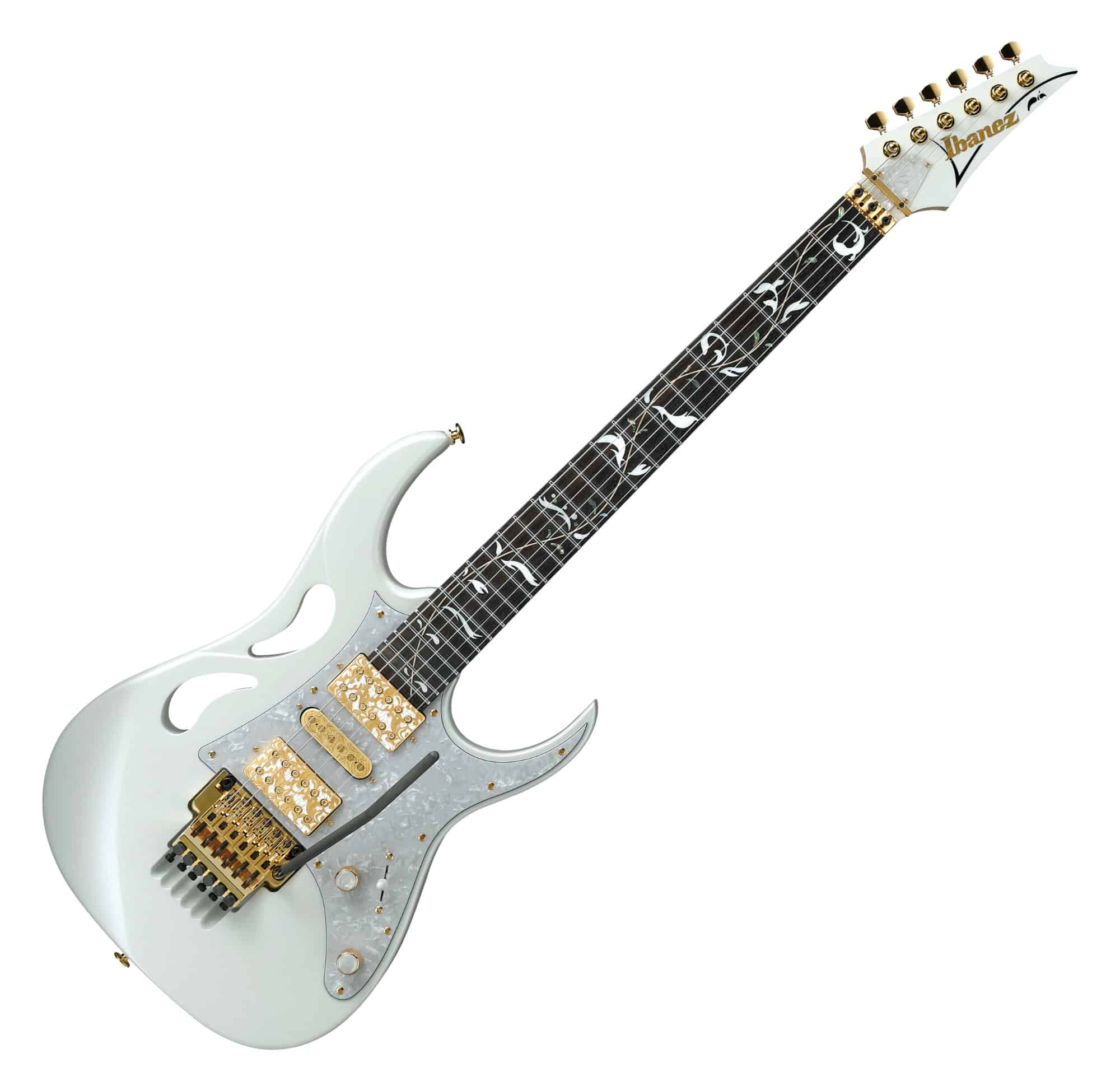 Ibanez Steve Vai PIA Signature Edition Stallion White  - Retoure (Zustand: sehr gut)