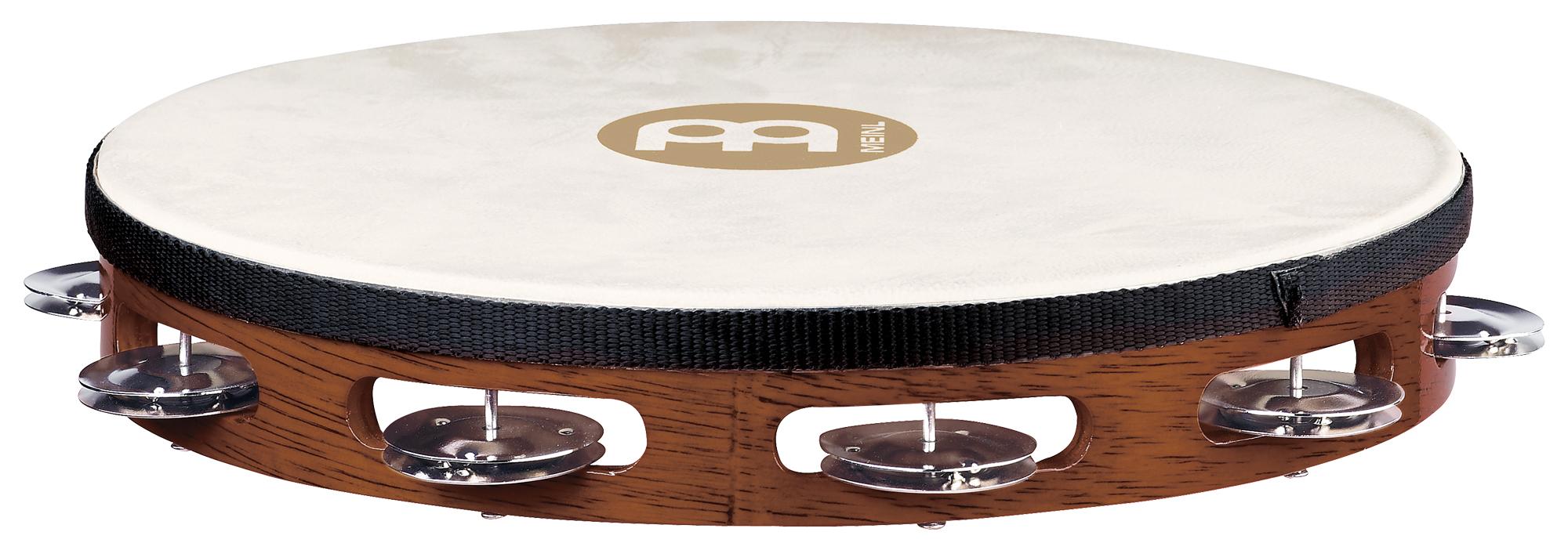 Meinl TAH1AB Traditional Ziegenfell Holz Tambourine