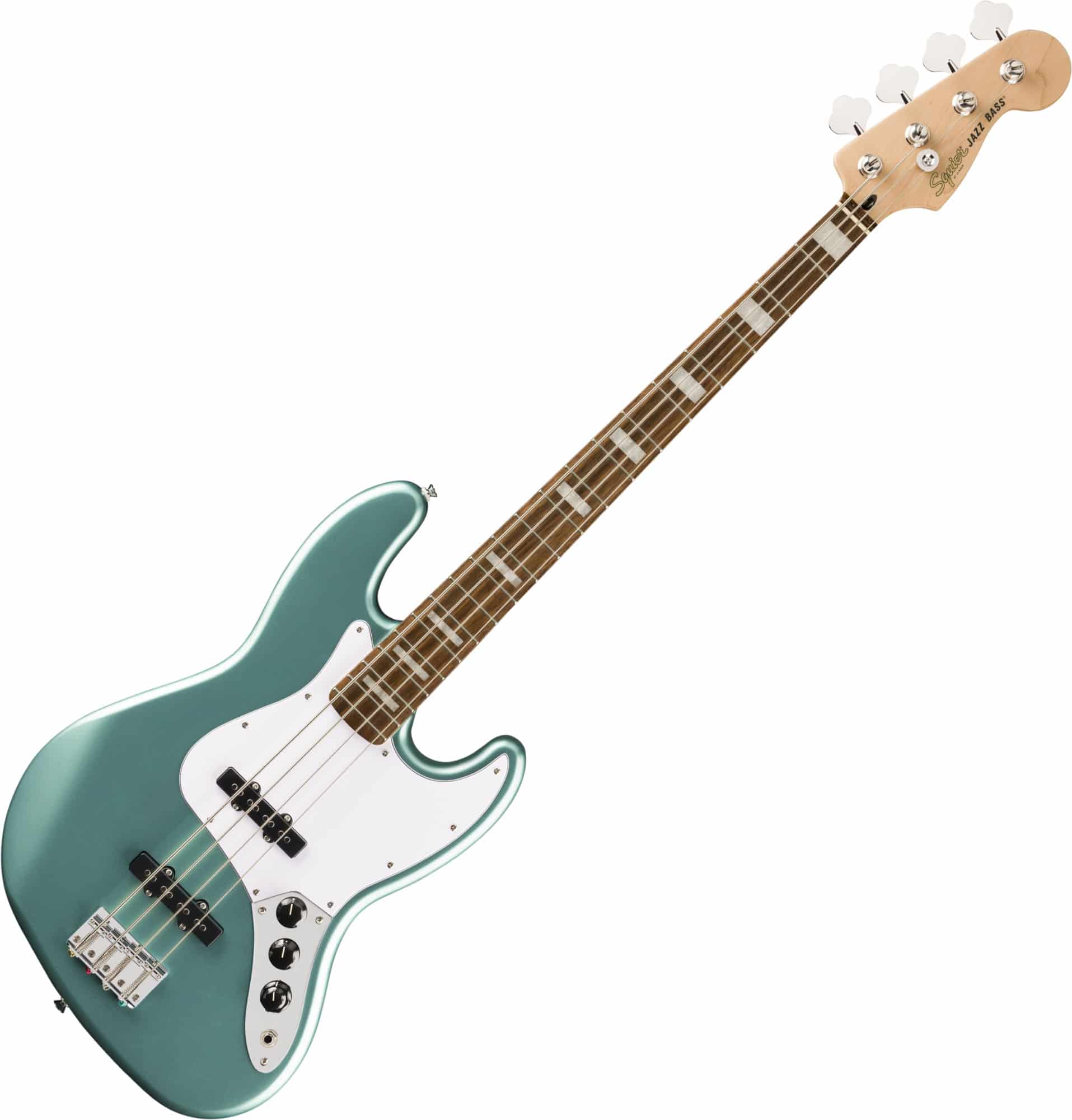 Squier Affinity Series Active Jazz Bass Mystic Sea Foam Green  - Retoure (Zustand: sehr gut)