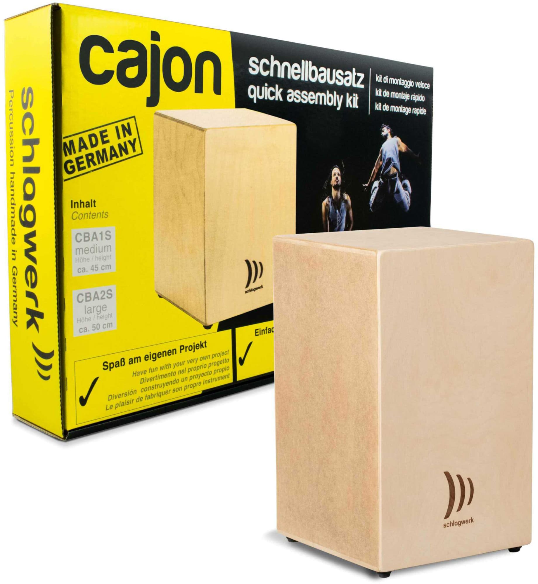 Schlagwerk CBA20S Cajon Schnellbausatz Large  - Retoure (Zustand: gut)