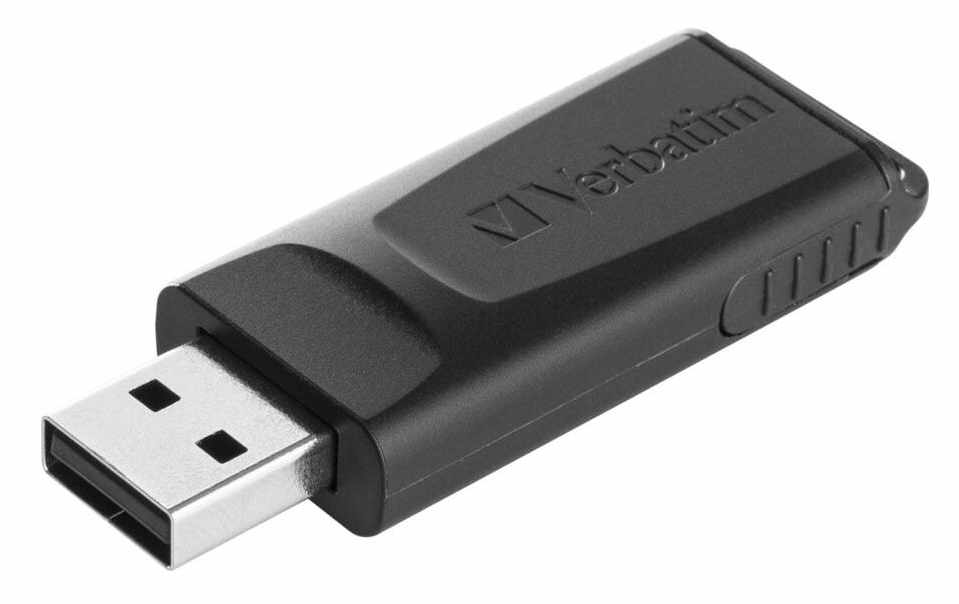 Verbatim USB-Stick mit Slider 128GB