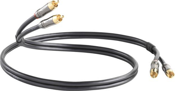 QED Performance Audio Graphite Cinch Kabel 1m