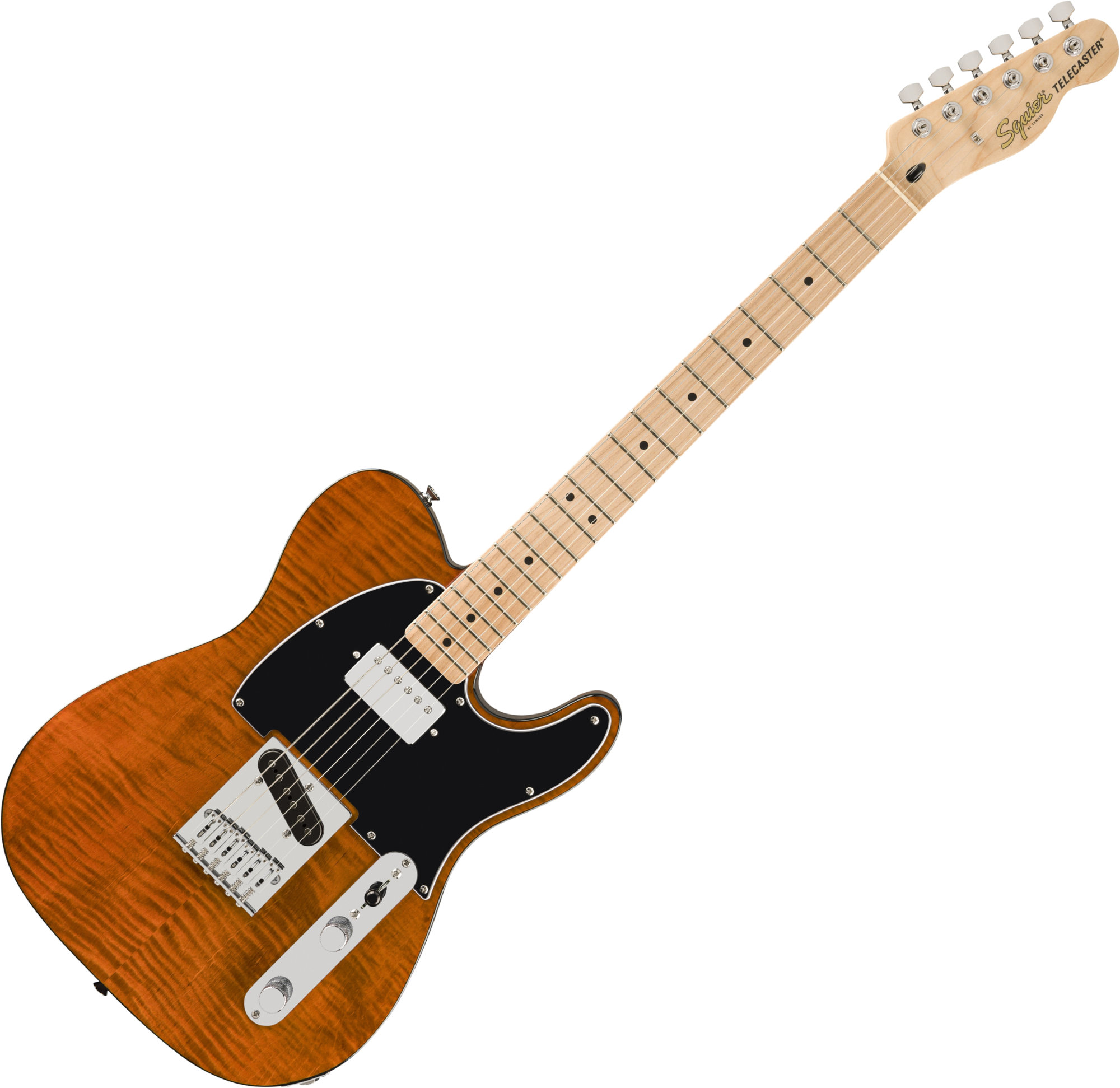 Squier Affinity Series Telecaster FMT SH Mocha  - Retoure (Zustand: sehr gut)