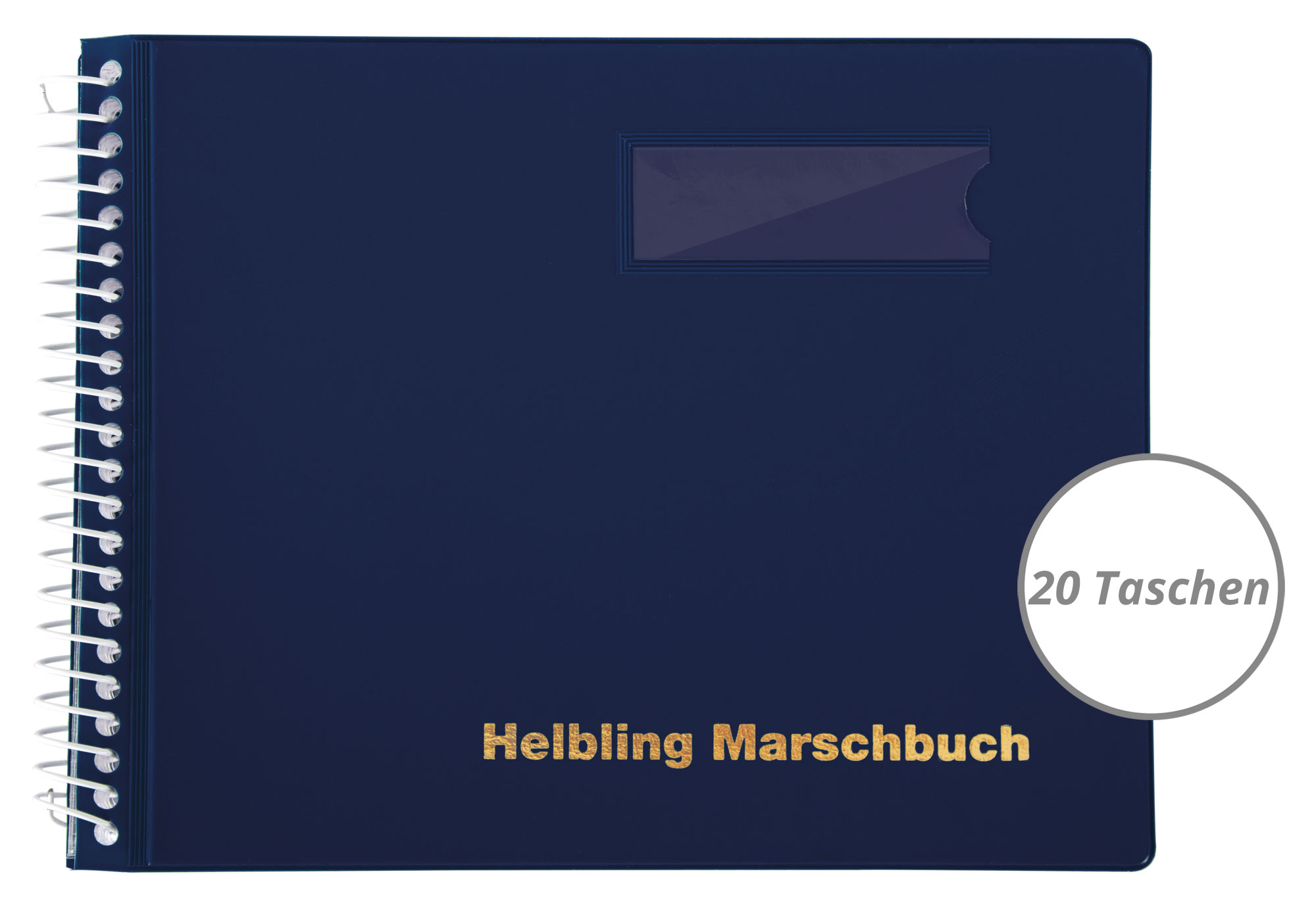 Helbling BMB20 Marschbuch blau 20 Taschen