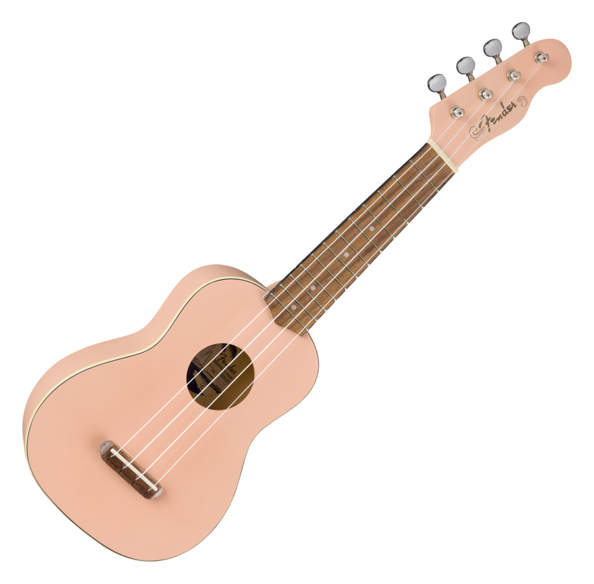 Fender Venice Sopran Ukulele Shell Pink  - Retoure (Zustand: sehr gut)