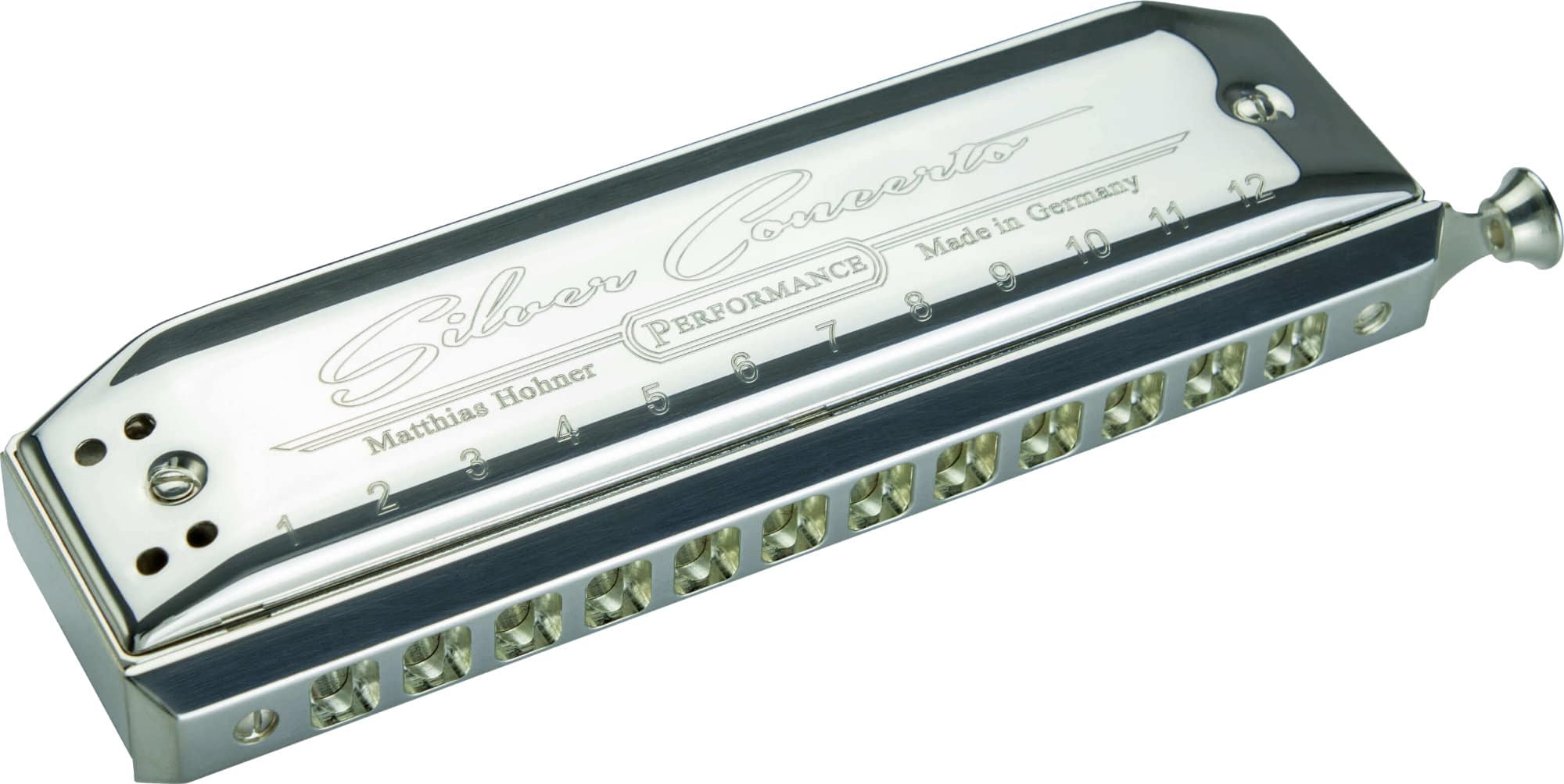 Hohner Silver Concerto C Mundharmonika