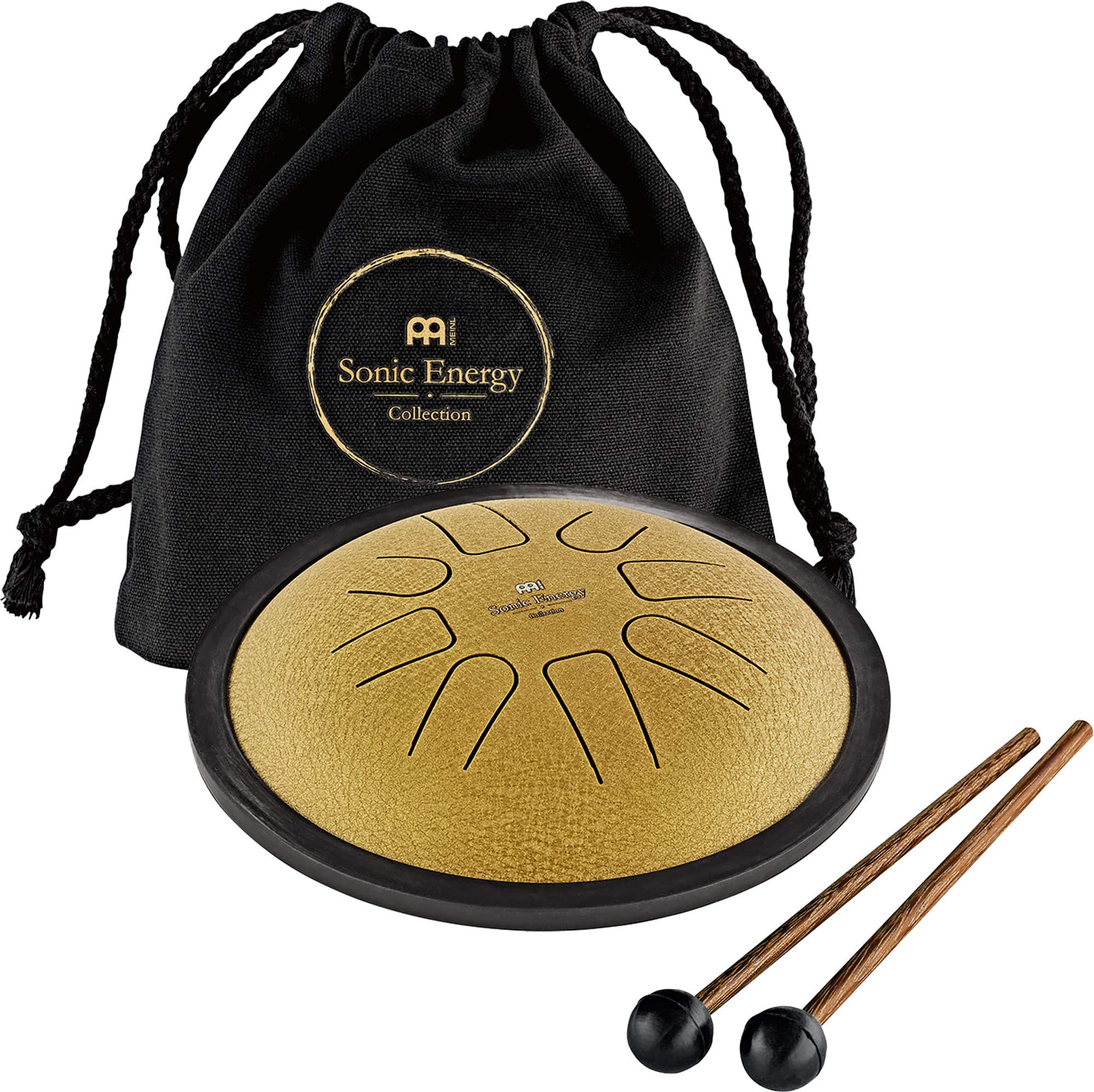 Meinl Sonic Energy SSTD3G Small Steel Tongue Drum Gold C-Moll