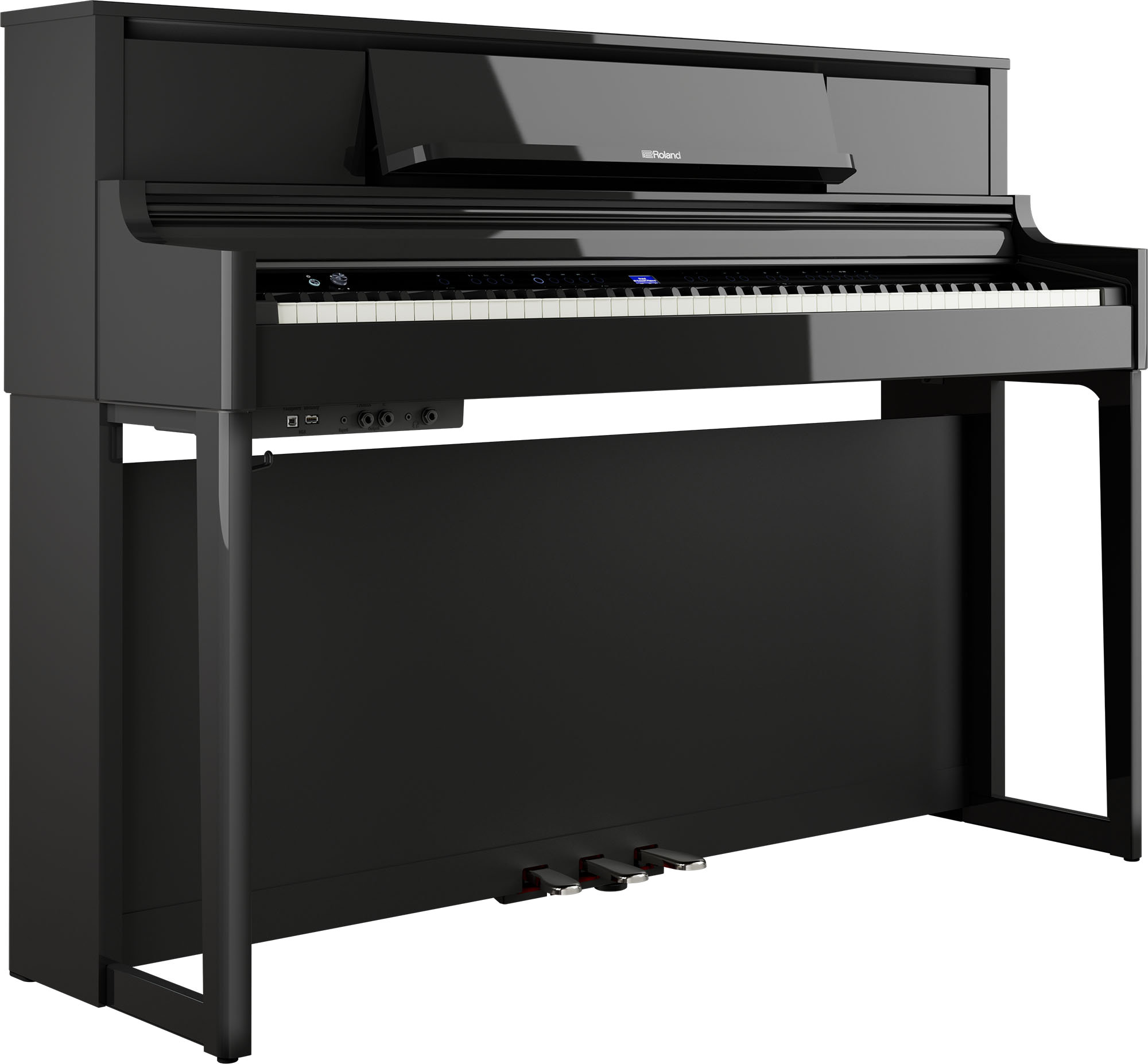 Roland LX5-PE E-Piano Schwarz Hochglanz