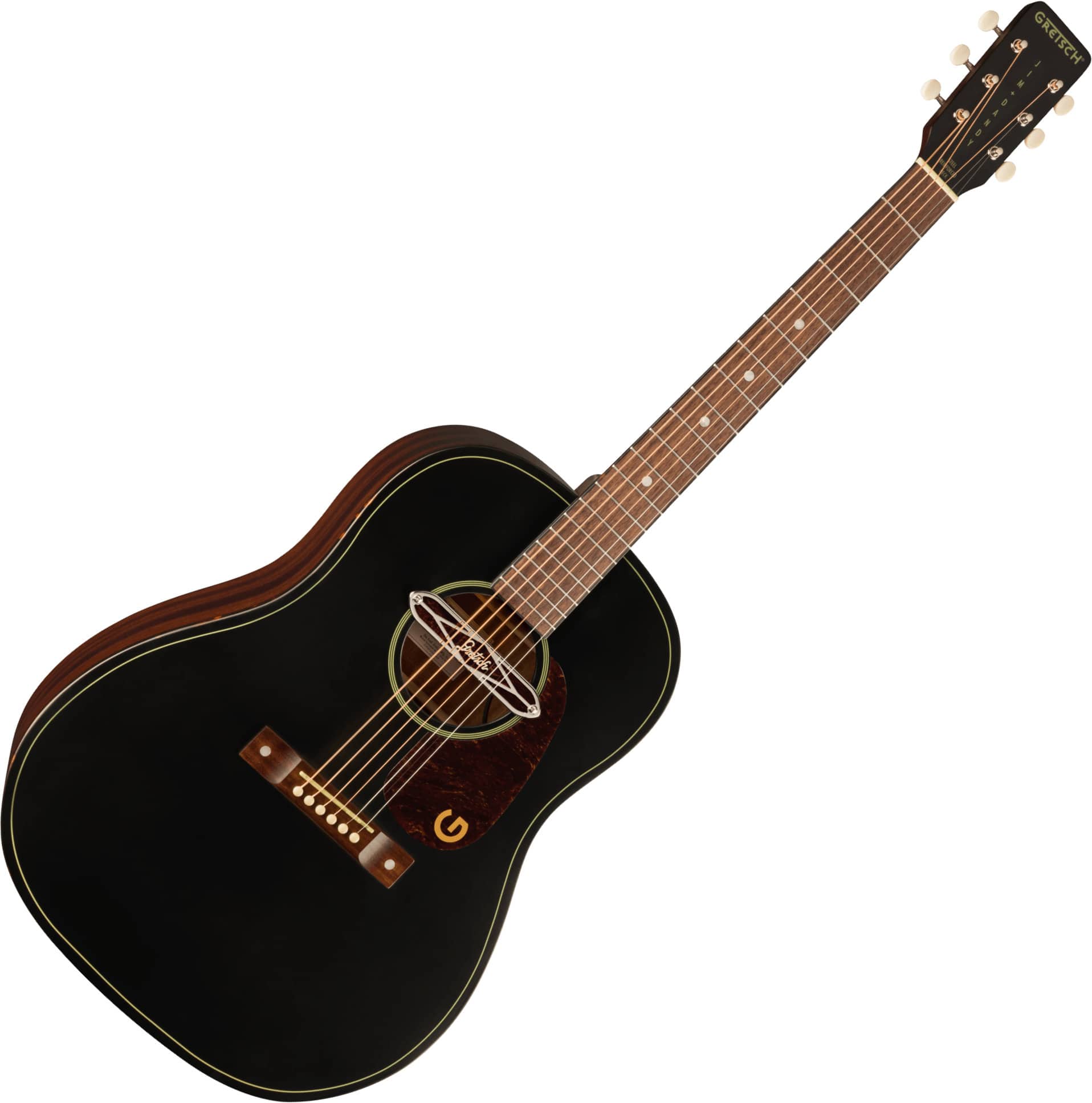 Gretsch Jim Dandy Deltoluxe Dreadnought Black Top