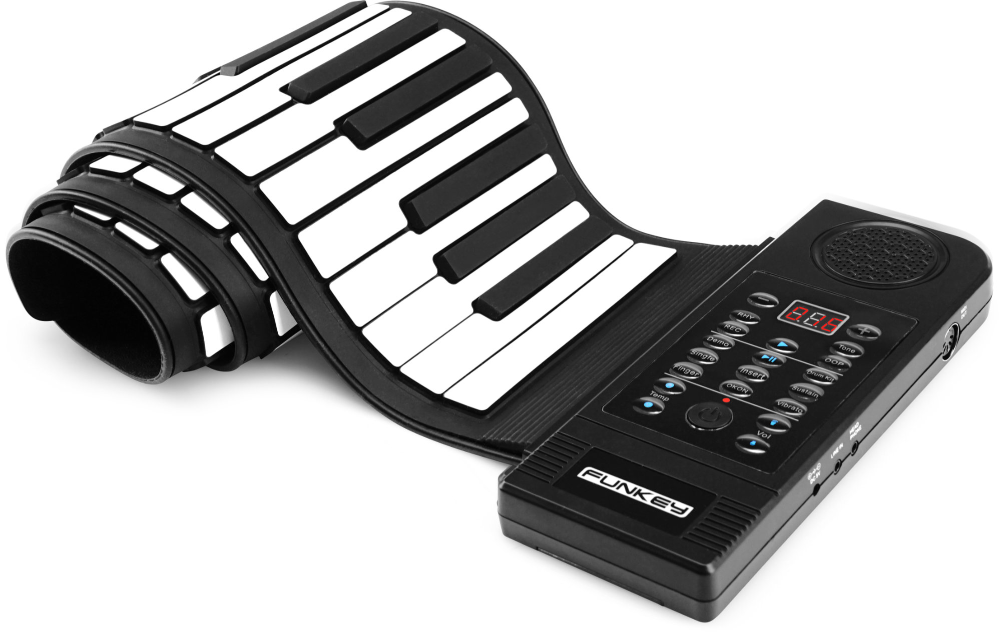 FunKey RP-61M Rollpiano mit MIDI  - Retoure (Zustand: sehr gut)