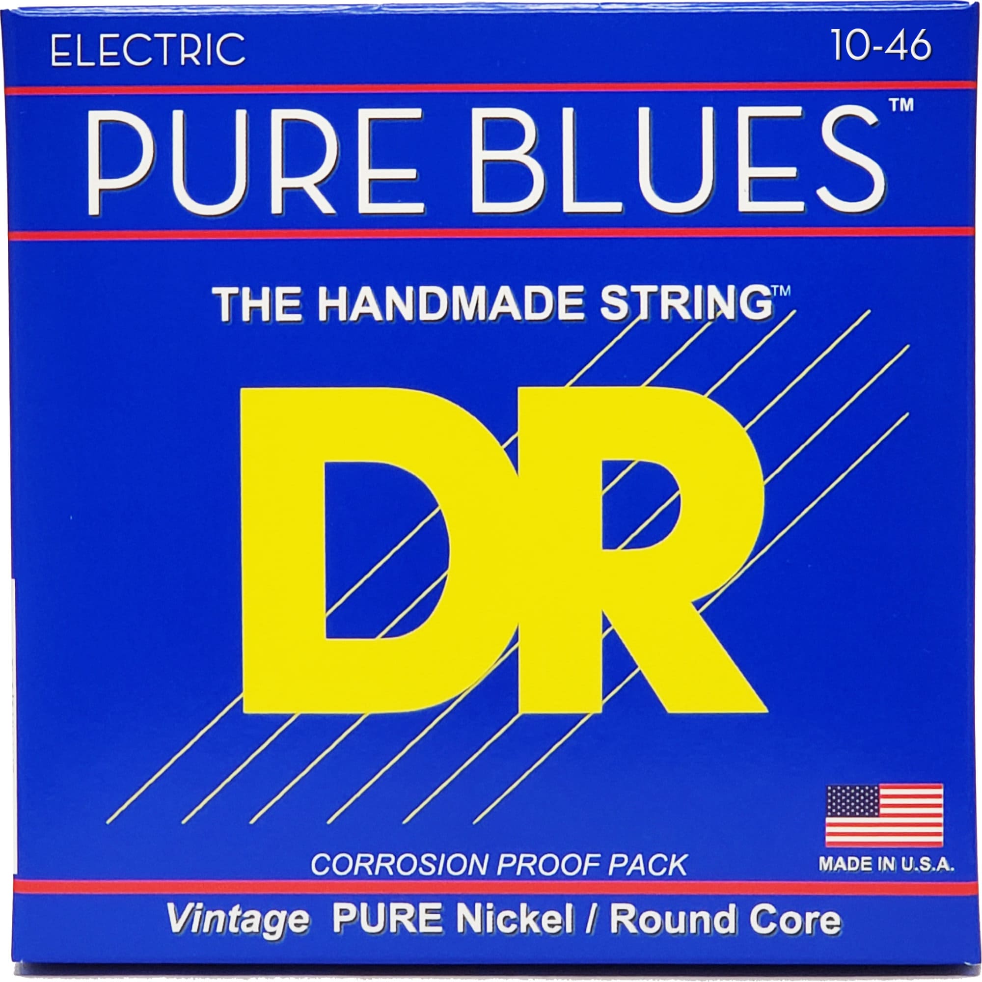 DR Strings Pure Blues PHR-10 Medium 10-46