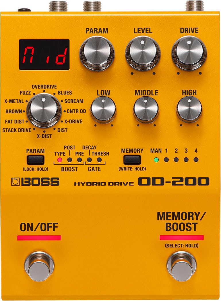 Boss OD-200 Hybrid Drive