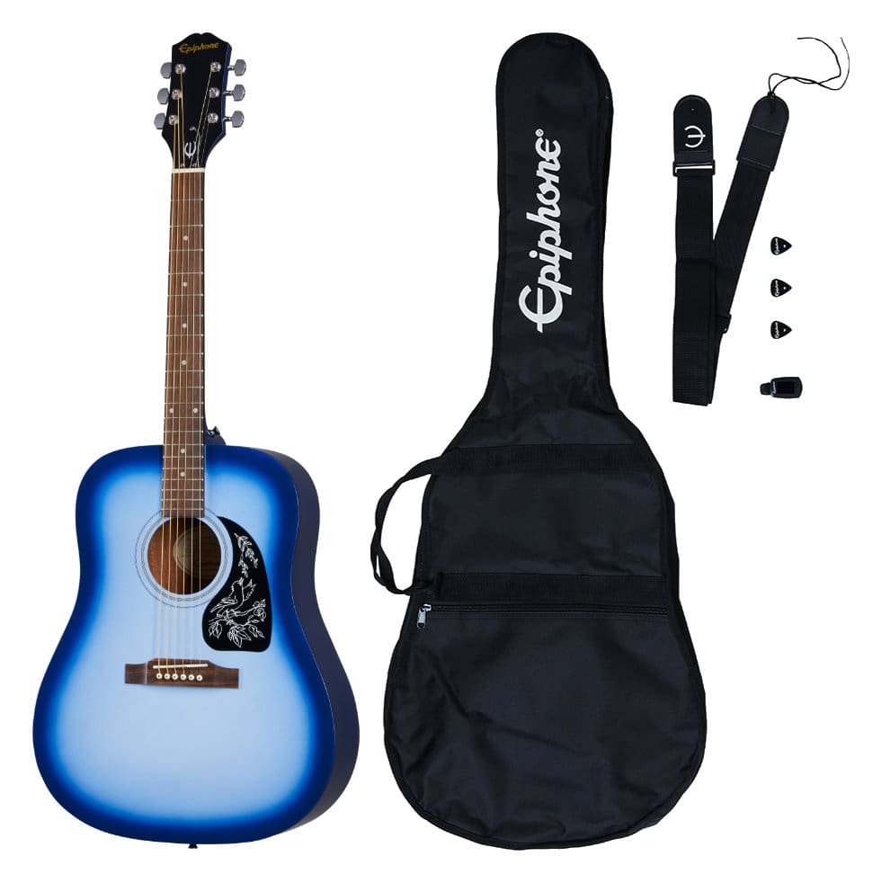 Epiphone Starling Acoustic Player Pack Starlight Blue  - 1A Showroom Modell (Zustand: wie neu, in OVP)