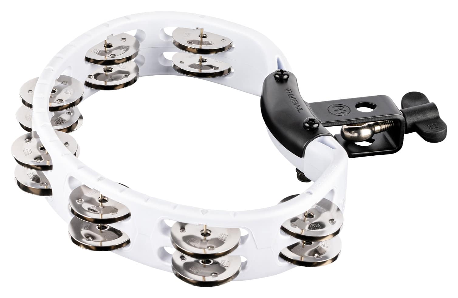 Meinl HTMT2WH Headliner Mountable ABS Tambourine