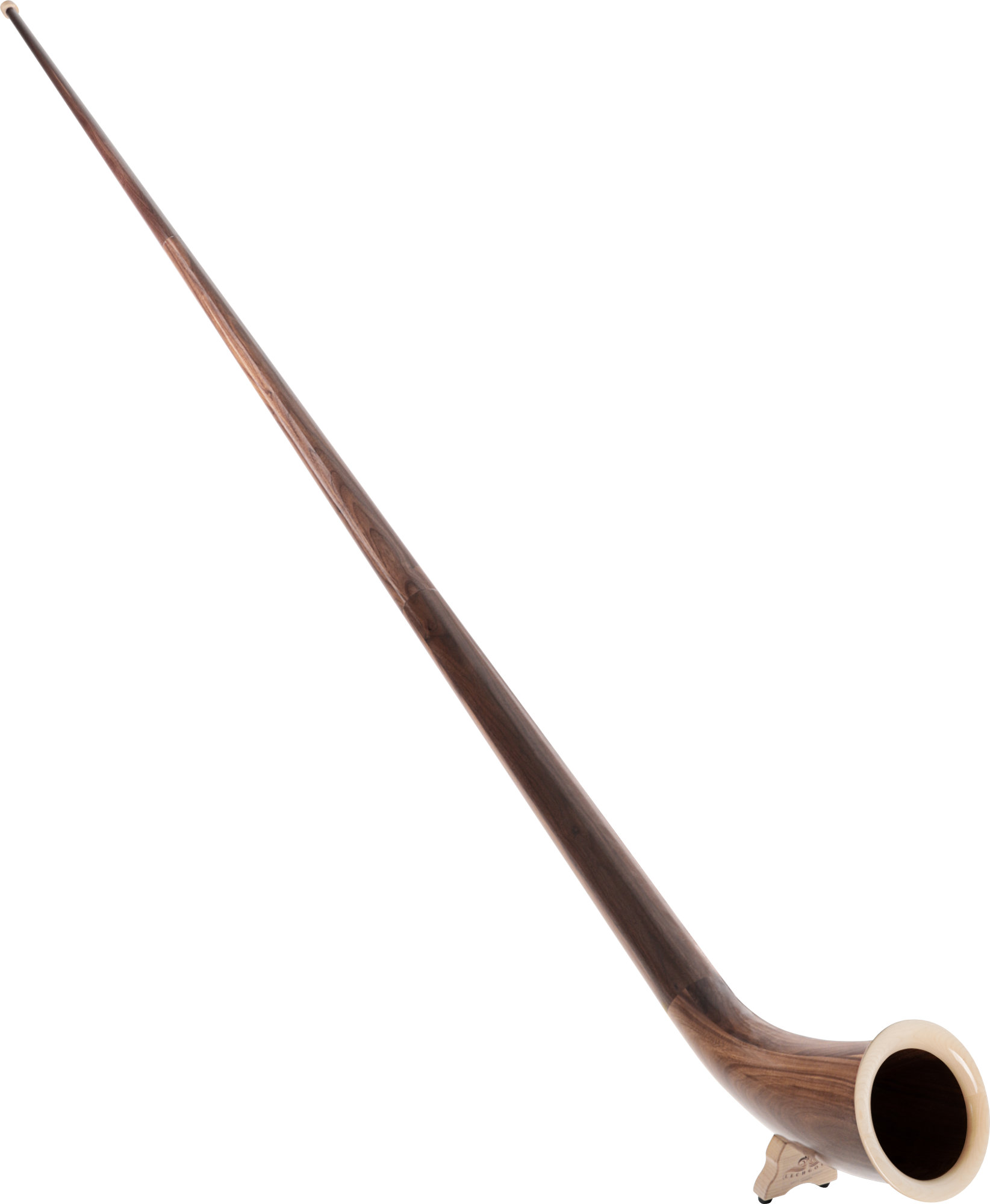 Lechgold Alphorn Solist F 360 cm 3-teilig Nuss